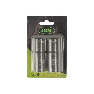 JEU DE 2 DOUILLES À CHOC DE 1/2\" SPÉCIALES POUR ROUES EN ALUMINIUM FORD