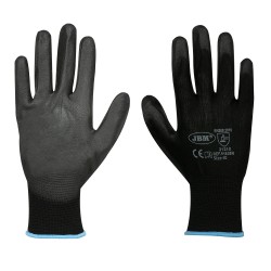 GANTS DE TRAVAIL PAUME RENFORCÉE D POLYURÉTHANE T.10