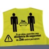 GILET DE HAUTE VISIBILITÉ SÉRIGRAPHIÉ - 2 MÈTRES - CA