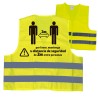 GILET DE HAUTE VISIBILITÉ SÉRIGRAPHIÉ - 2 MÈTRES - ES