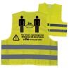 GILET DE HAUTE VISIBILITÉ SÉRIGRAPHIÉ - 2 MÈTRES - IT
