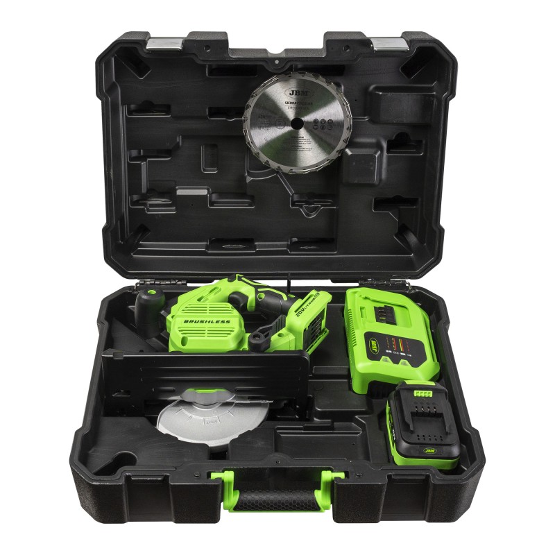 SCIE À DISQUE BRUSHLESS SANS FIL AVEC MALLETTE