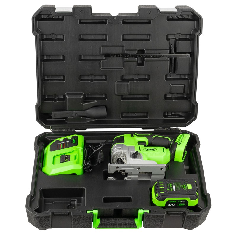 SCIE À HORLOGER BRUSHLESS SANS FILS AVEC MALLETE