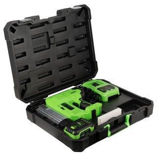 CLOUEUSE / AGRAFEUSE SANS FILS AVEC MALLETE