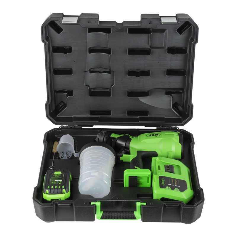 PULVÉRISATEUR DE PEINTURE SANS FIL AVEC MALLETE