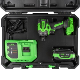 PERCEUSE À PERCUSSION SANS FIL SANS BALAI DE 1/4\" 230NM AVEC MALLETTE