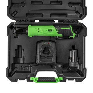 CLÉ À CHOC SANS BALAIS AVEC CLIQUET ½  12 V AVEC MALLETTE