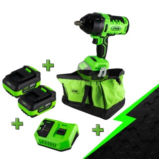 PROMO ELECTR: CLÉ À CHOC 1/2 AVEC MOTEUR SANS BALAIS 60018 + X2 60013 + 60016 + 53782