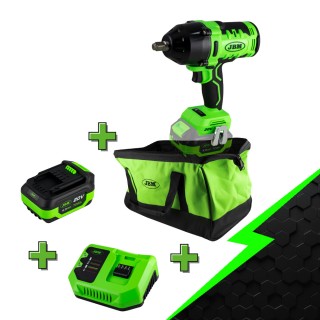 PROMO ELECTR: CLÉ À CHOC 1/2 AVEC MOTEUR SANS BALAIS 60018 + 60013 + 60016 + 53782