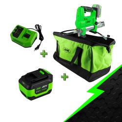 PROMO 60038 SERINGUE DE GRAISSE ÉLECTRIQUE + 60015 + 60016 + 53782