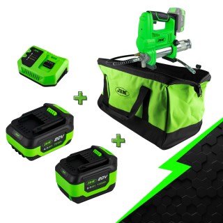 PROMO 60038 SERINGUE DE GRAISSE ÉLECTRIQUE + 60013 + 60015 + 60016 + 53782