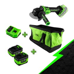 PROMO 60041 OUTIL MULTIFONCTIONNEL OSCILLANT SANS FIL + 60013 + 60015 + 60016 + 53782