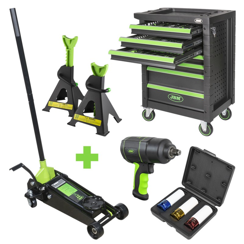 PROMO 53904 SERVANTE D\'OUTILS + 53779 + 50818 + 53608 + 51336