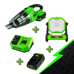 PROMO ASPIRATEUR PORTATIF + 60004 + 60016 + 60012