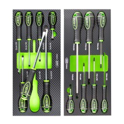 PROMO JEU DE 7 TOURNEVIS EVA CARBONE CRUCIFORMES + 53944