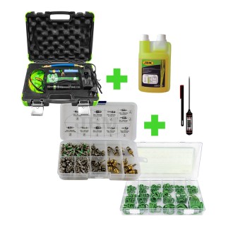 53539 KIT DE DÉTECTION DE FUITE+12977 FLUIDES+53599 NOYAUX+50807 JOINT+53503 THERMOMÈTRE