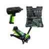 53608 CLÉ À CHOC  1/2\" 1200NM+ 50818 CRIC ROULEUR 3,5T+ 54034 COFFRET À OUTILS DE 216 PIÈCES