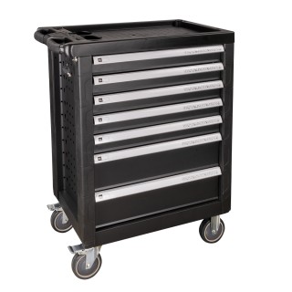 43904 SERVANTE D\'OUTILS 7 TIROIRS + 51838 ASPIRATEUR INDUSTRIEL DE 80 LITRES (SEC ET HUMIDE)