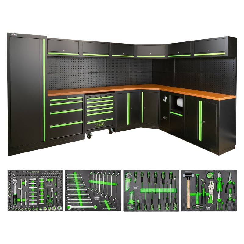 ENSEMBLE DE MEUBLES MODULAIRES (24 PIÈCES) - COMPLET