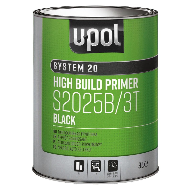 Apprêt garnissant noir 4 :1 ,