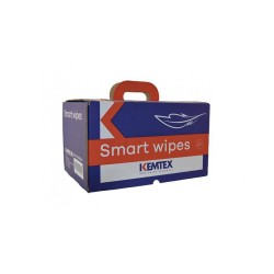 KEMTEX SMARTWIPE Chiffons Dégraissant ( boite de 100 chiffons)