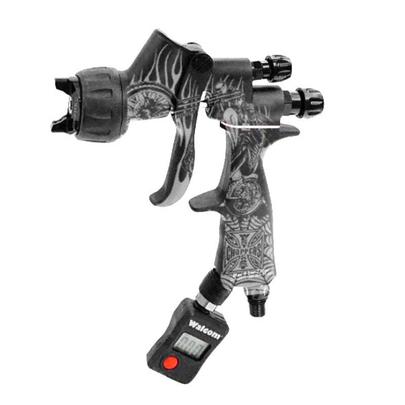 Pistolet Genesi Carbonio 360 Evo Halo West Coast Chopper Clear - Buse ø1,2mm