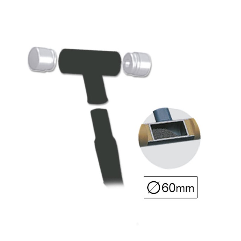 EMBOUTS DE NYLON DE RECHANGE POUR MAILLET NYLON Ø60MM