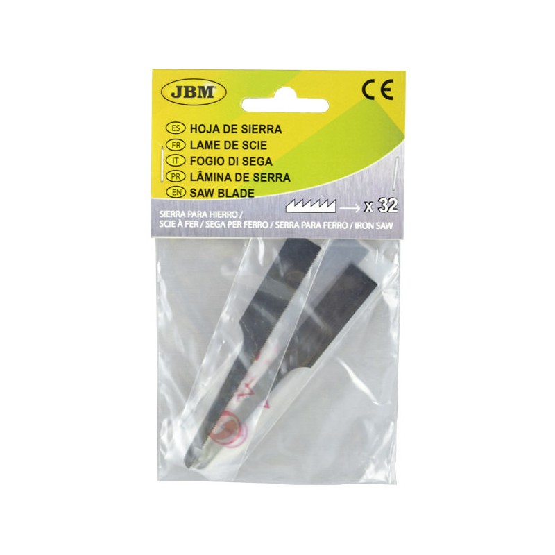 RECHANGE 5 SCIE DE 32 DENTS POUR FER