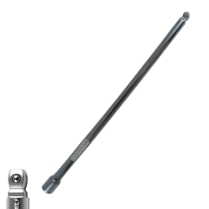 BARRE D\'EXTESION DE 1/4\" À TÊTE SPHERIQUE 227MM