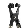 PINCE POUR COLLIER DE SERRAGE AVEC POINTE ROTATIVE