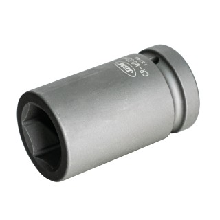 DOUILLE IMPACT LONGUE 6 PANS 1\" 33MM