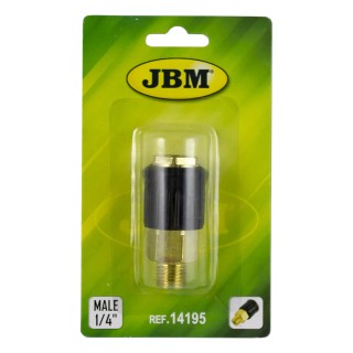 CONNECTEUR RAPIDE AVEC FIXATEUR  FEMELLE - FILETAGE EXTERNE ¼