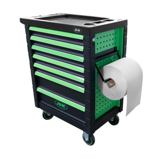 PORTE-ROULEAU PAPIER POUR CHARIOT À OUTILS