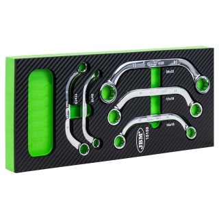 MODULE EN EVA EN FIBRE DE CARBONE AVEC 5 JEUX DE CLÉS DE TYPE C - REVÊTEMENT MIROIR