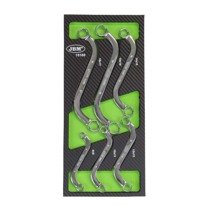 MODULE EN EVA EN FIBRE DE CARBONE AVEC 6 JEUX DE CLÉS DE TYPE S - REVÊTEMENT MIROIR