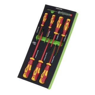 MODULE D\'OUTILS DE 8 TOURNEVIS ISOLÉS VDE