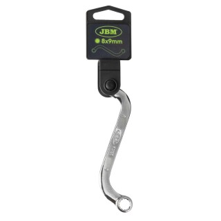 CLÉ TYPE « S » 8X9 MM  REVÊTEMENT MIROIR