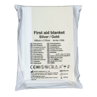 COUVERTURE THERMIQUE POUR TROUSSES DE PREMIERS SECOURS