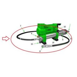 TUYAU FLEXIBLE POUR RÉF. 60038