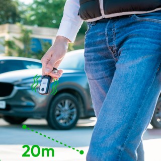 PORTE-CLÉS ALERTE POUR SIÈGE AUTO BÉBÉ