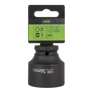 DOUILLE À CHOCS COURTE À 12 PANS - 1/2\" 36 MM