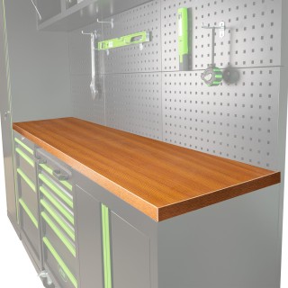 TABLE DE TRAVAIL MDF 2040X500X40MM (REF.54327)