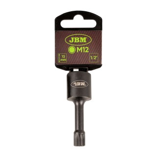 1/2\" DOUILLE D\'IMPACT SPÉCIALE POUR VIS SPLINE (XZN) M12 (72MM)