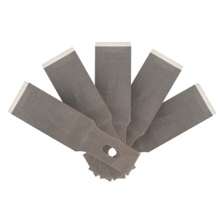 5 LAMES DROITES DE 12 MM DE LARGEUR POUR REF. 54505