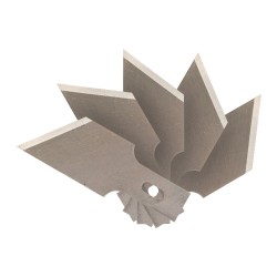 5 LAMES DE 16 MM DE LARGEUR/53° POUR RÉF. 54505