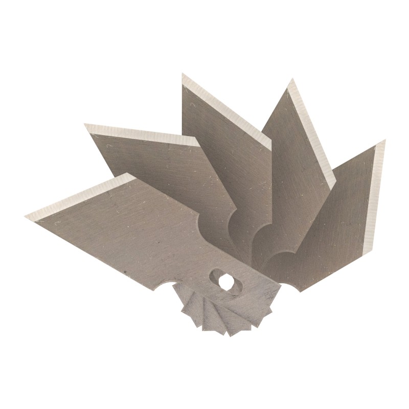 5 LAMES DE 16 MM DE LARGEUR/53° POUR RÉF. 54505