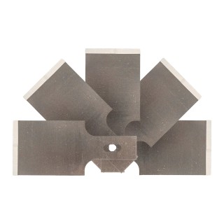 5 LAMES DE 20 MM DROITES/LARGES POUR REF. 54505