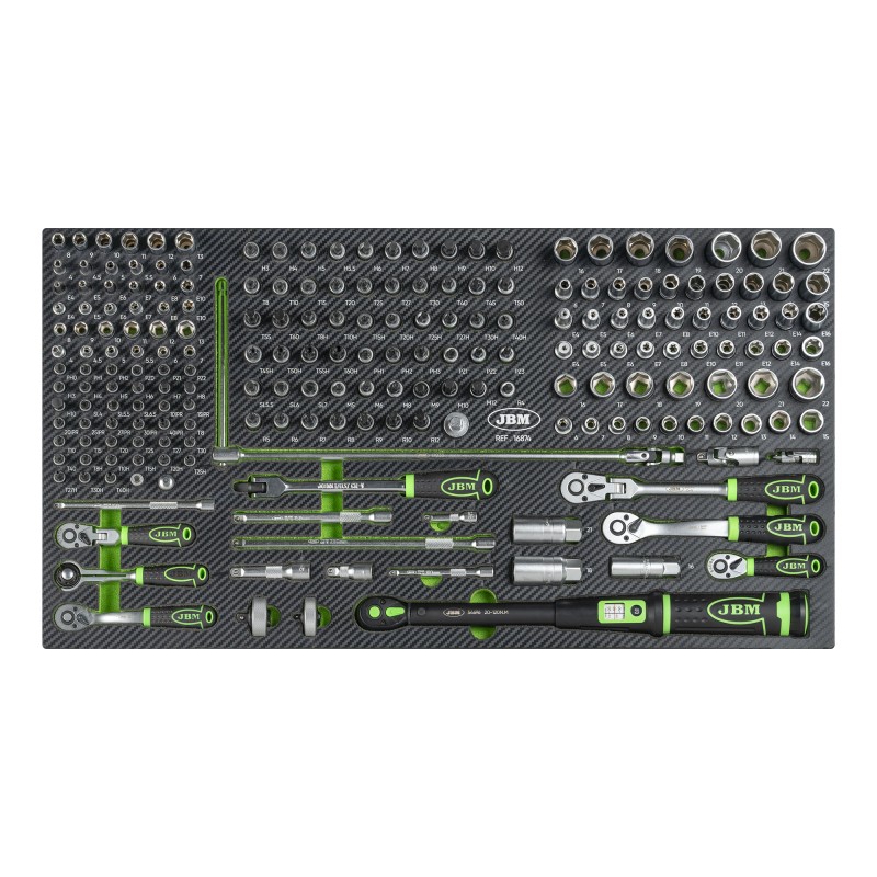 MODULE EVA DE DOUILLES DE 1/4\" ET 3/8\"