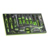 KIT DE PINCES EVA ET D\'OUTILS DE MESURE ASSORTIS
