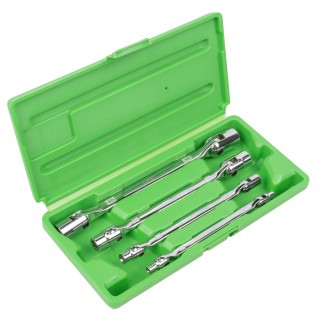 COFFRET CLÉS A DOUILLES ARTICULÉES 4 PIÈCES TORX
